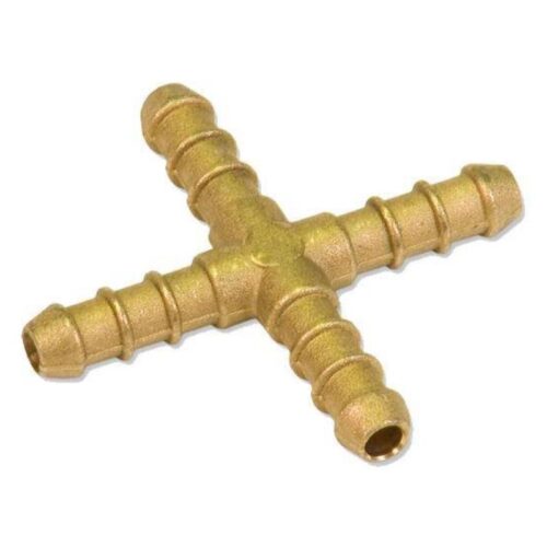 Križni nastavak za spajanje gumenog crijeva fi 8 mm (52020)