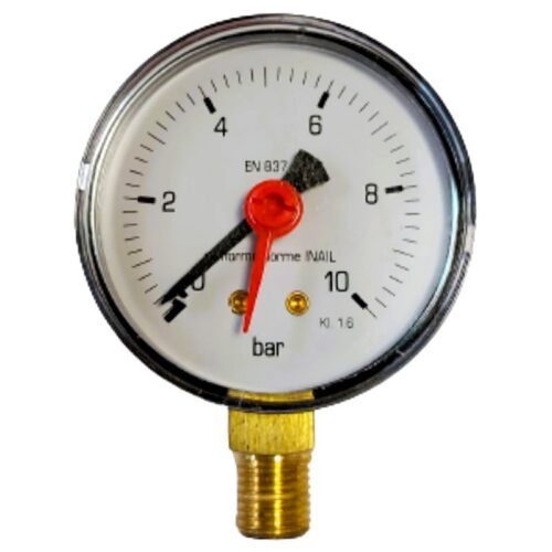 Radijalni manometar 10 Bar fi 63 mm (65090)
