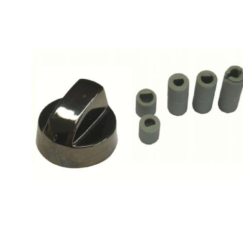 Gumb za štednjak crni