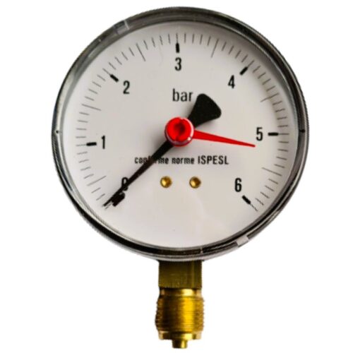 Radijalni manometar 6 Bar fi 80 mm (65129)