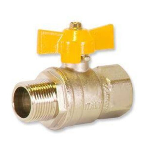 Kuglasti ventil za plin leptir ručka 1" M/Ž (54034)